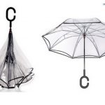 Parapluie transparent à la mode