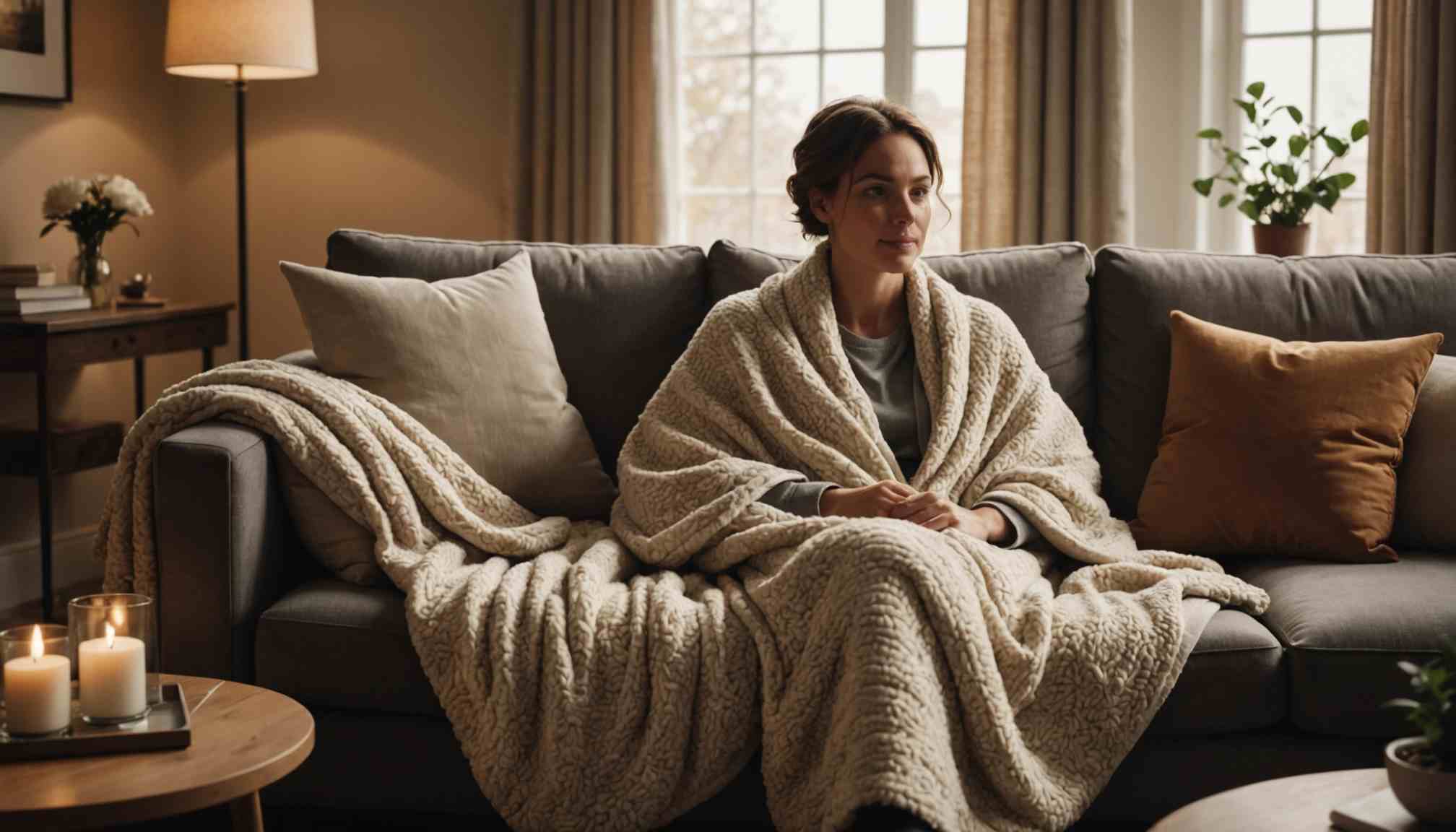 Découvrez le confort ultime : le secret du plaid idéal pour vos soirées cocooning