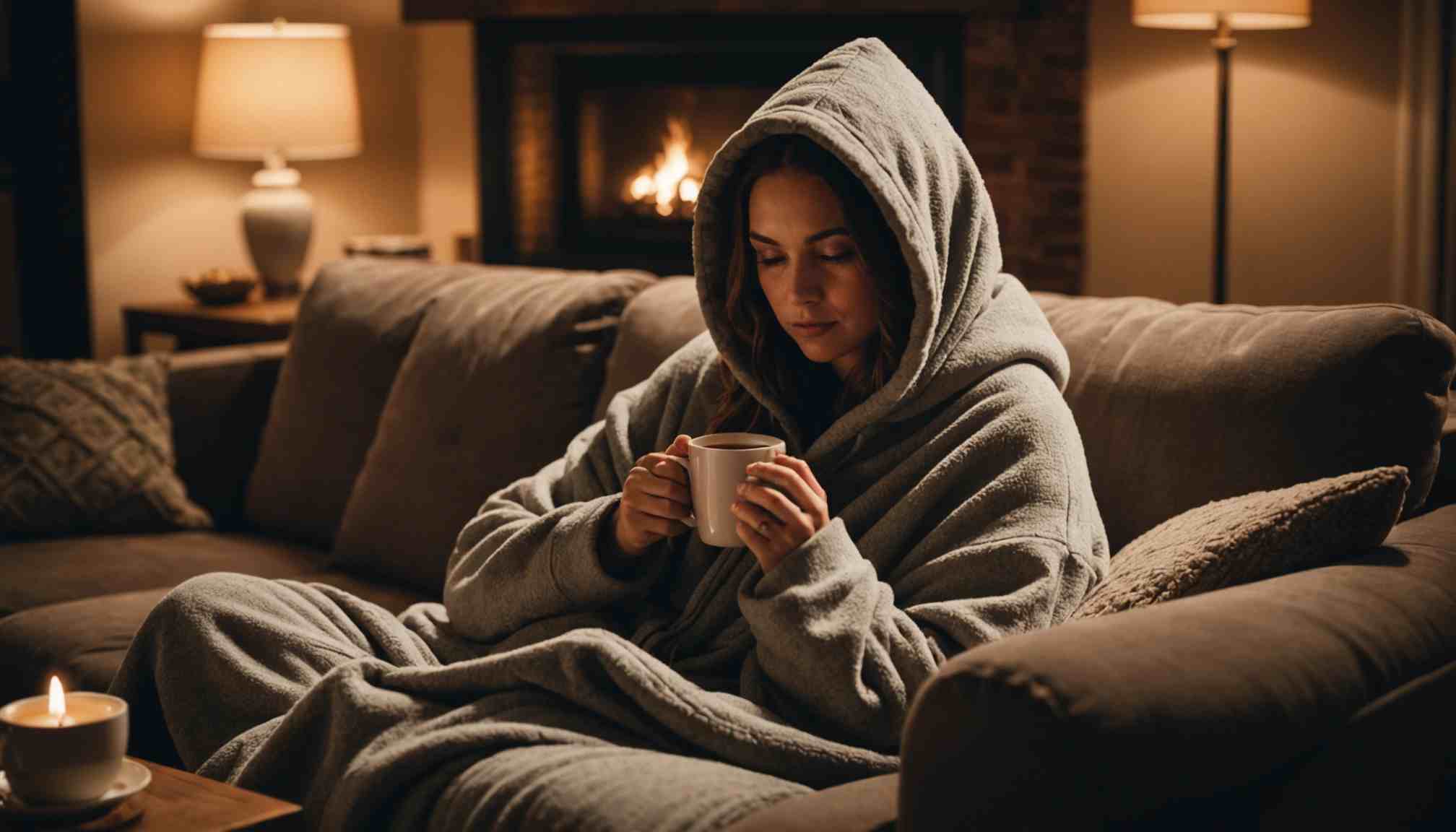 Découvrez le confort ultime : le sweat plaid pour des soirées cocooning