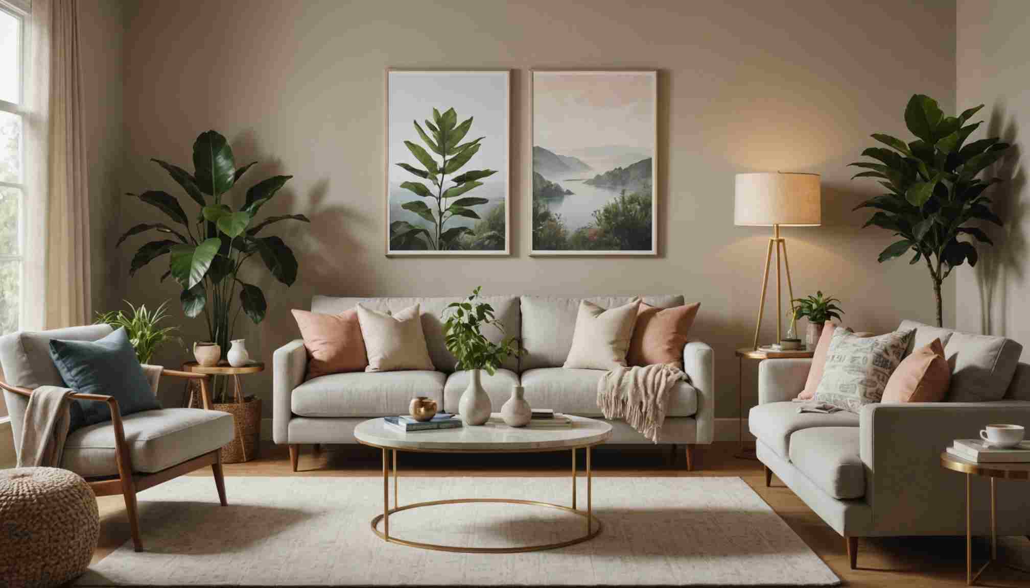 Secrets d'une décoration intérieure apaisante et créative
