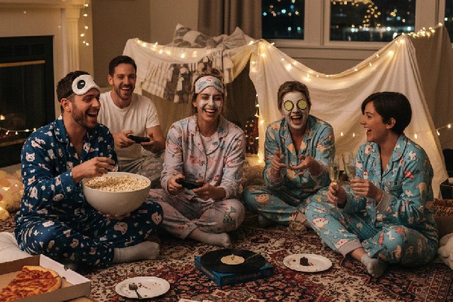 Soirée pyjama adulte