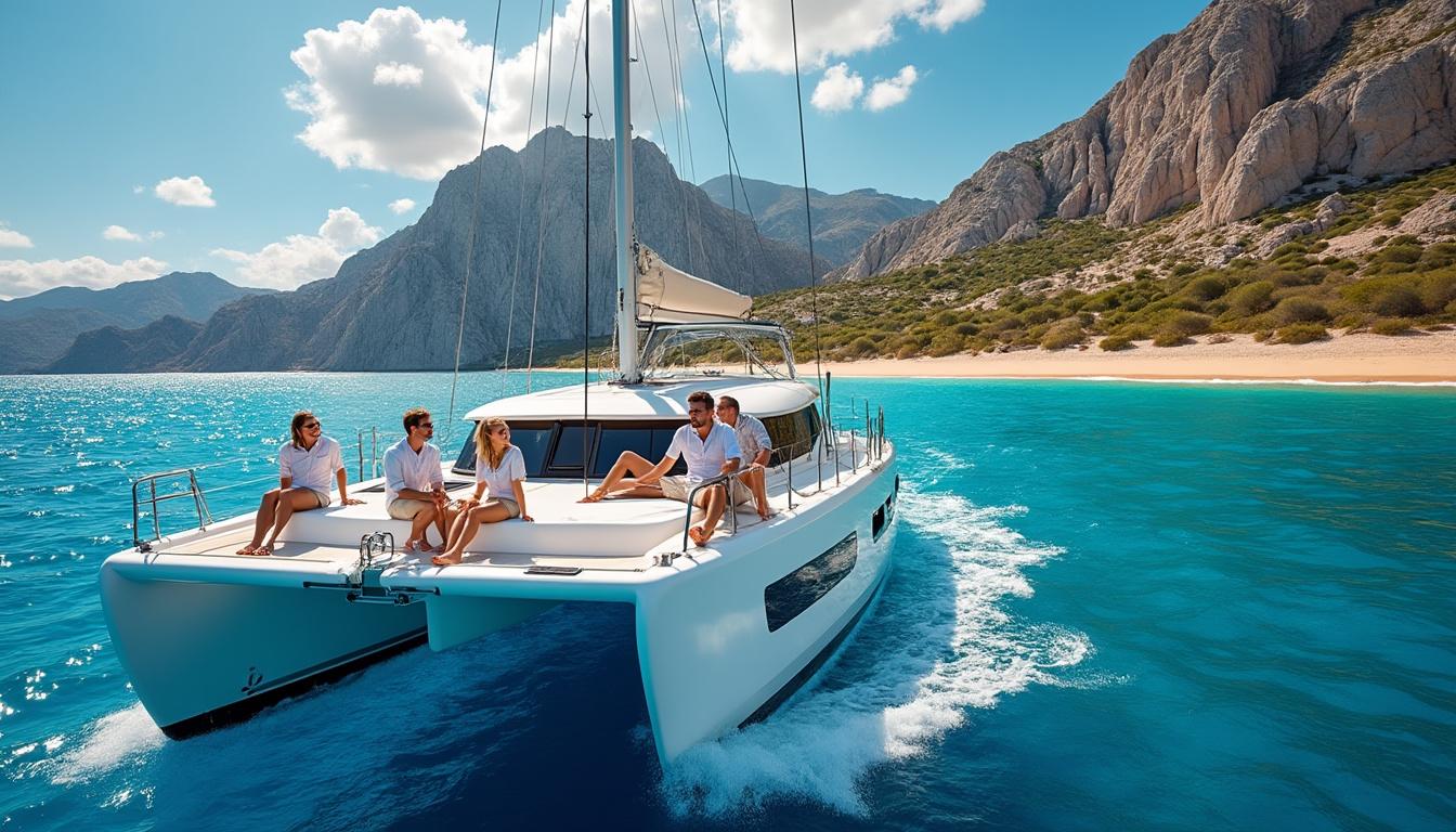 explorez la beauté de la crète en catamaran et vivez une aventure nautique inoubliable entre mer turquoise, paysages paradisiaques et découvertes uniques.