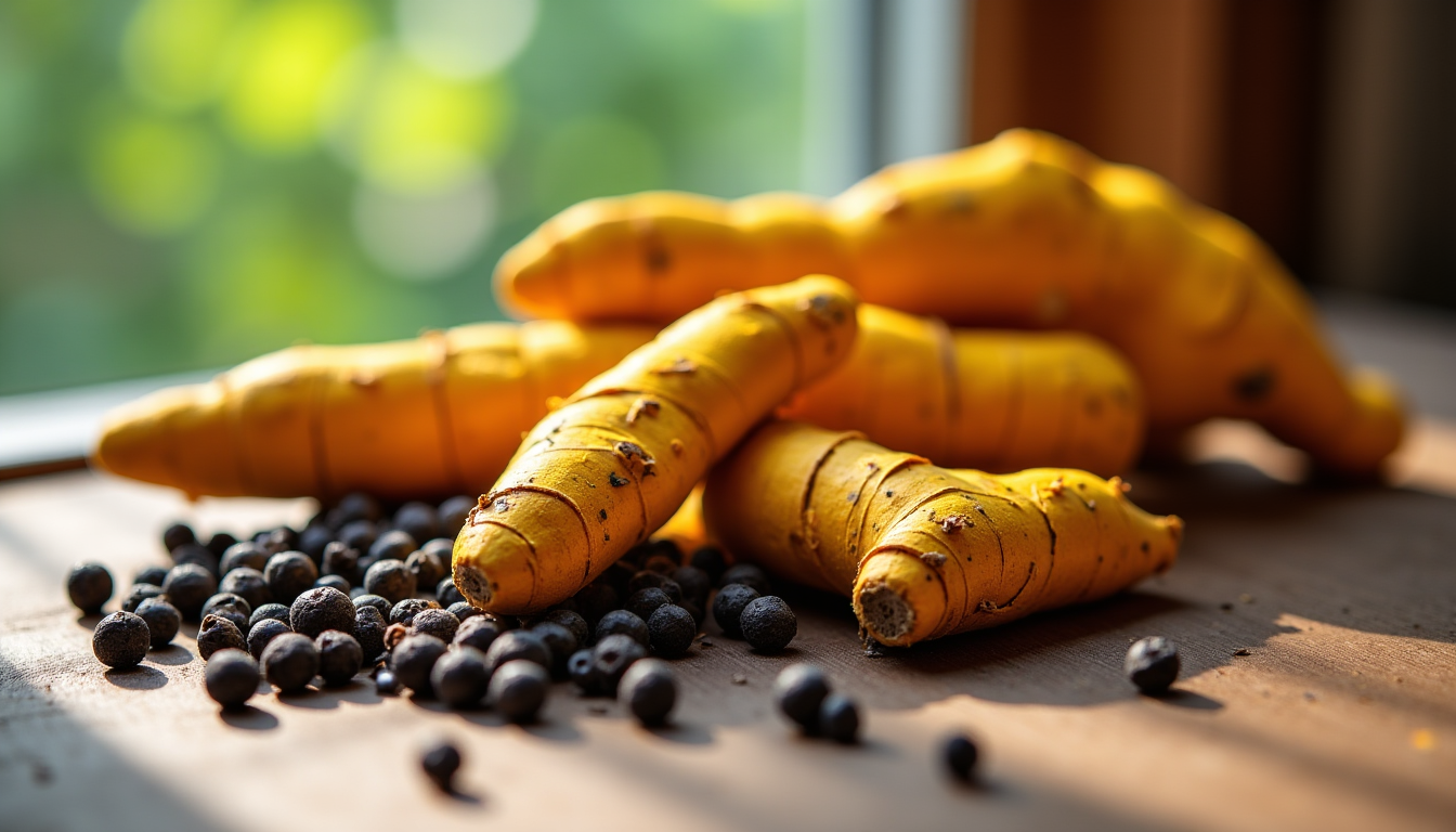 Curcumine et pipérine : Comprendre leur synergie contre l'inflammation