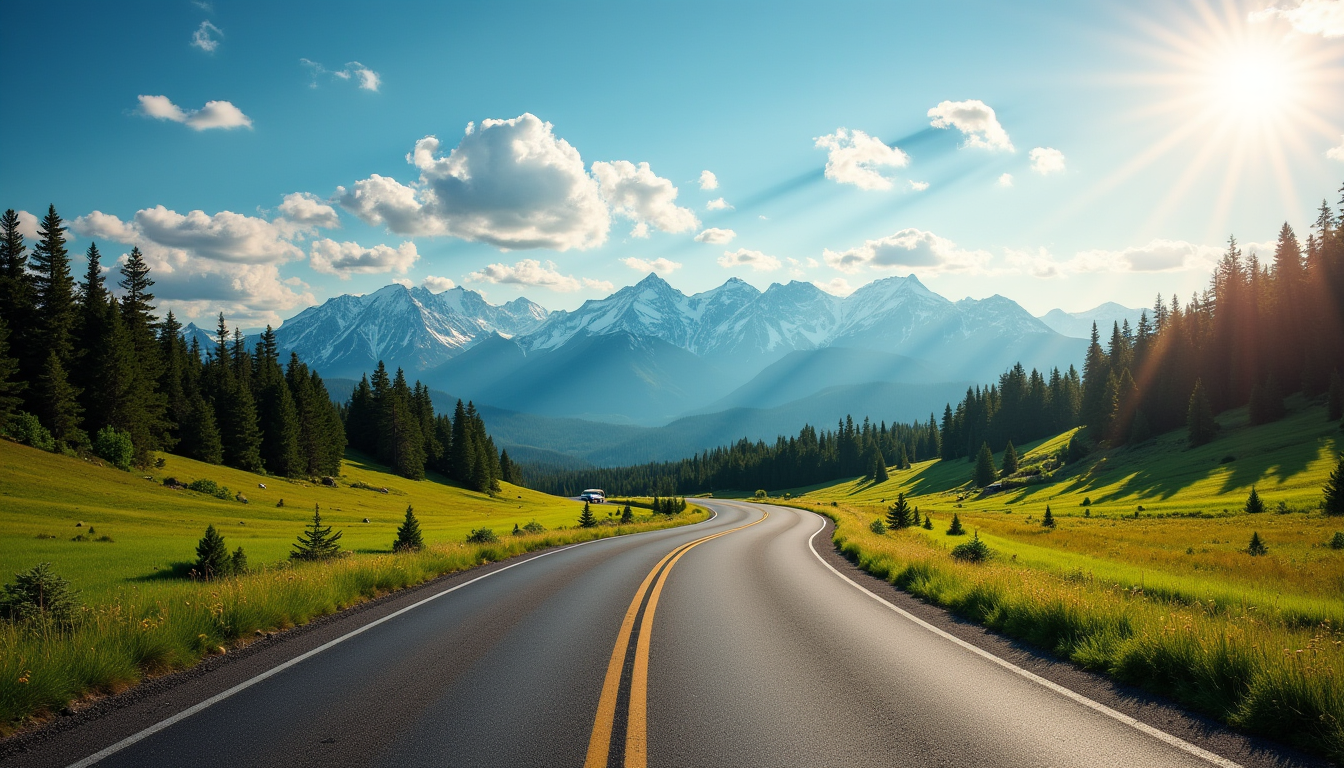 Road trip en Amérique du Nord : itinéraires spectaculaires hors des grandes villes