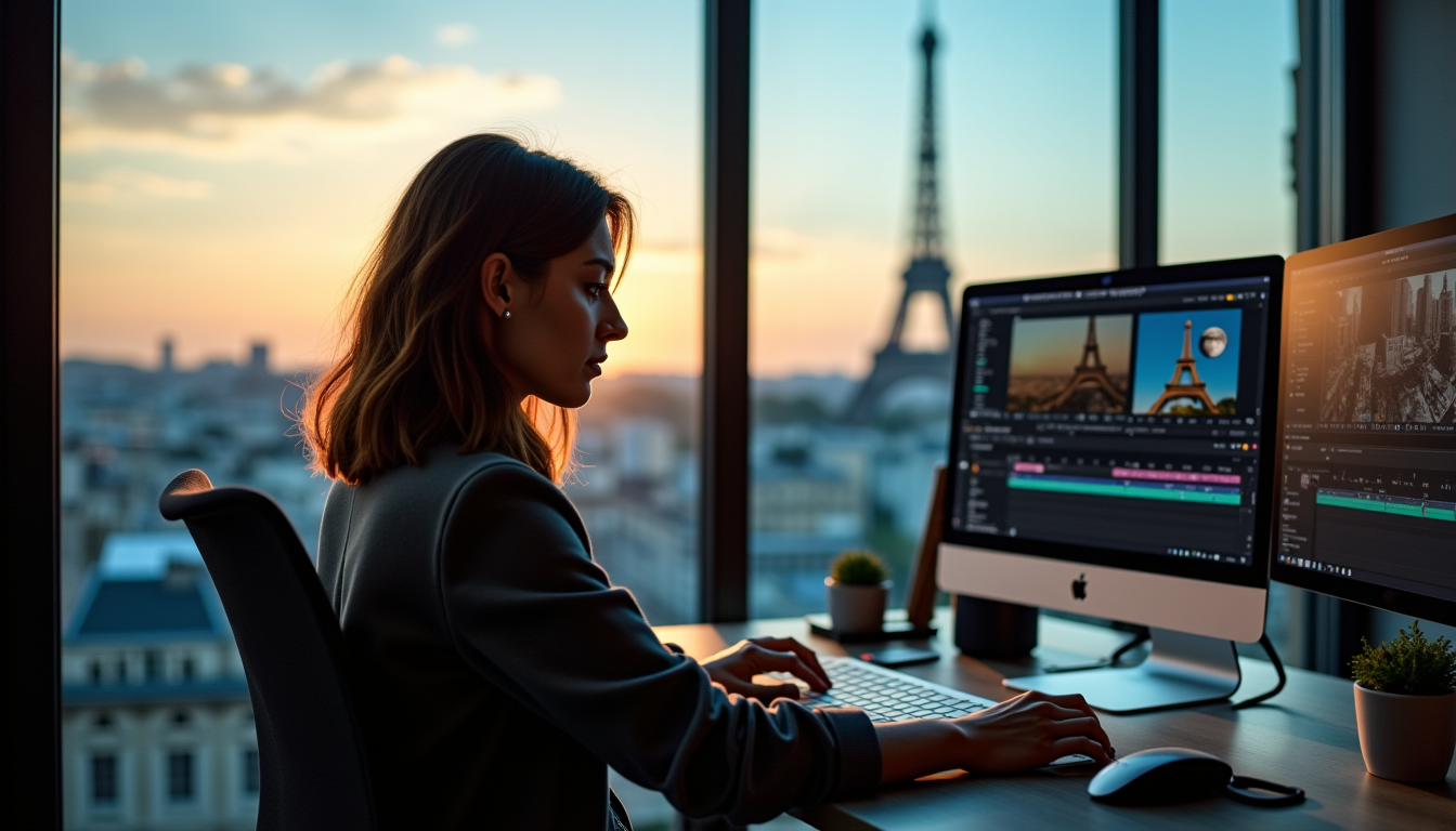 Monteuse vidéo paris : donnez vie à vos projets audiovisuels au cœur de la capitale